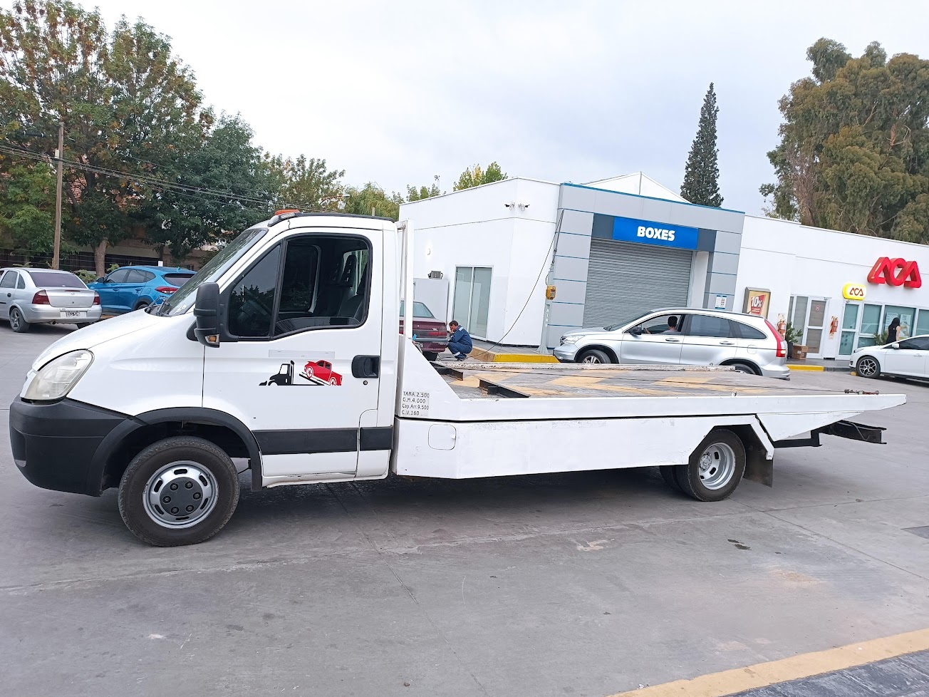 Traslado de vehículos y unidad de Rescate